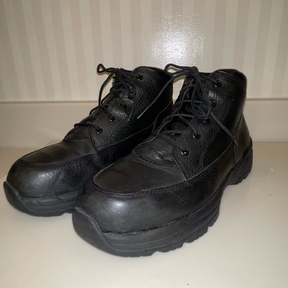Worx Steel Toe Safety Ankle Boots By Red Wing Shoes Boots - Picture 3 of 16